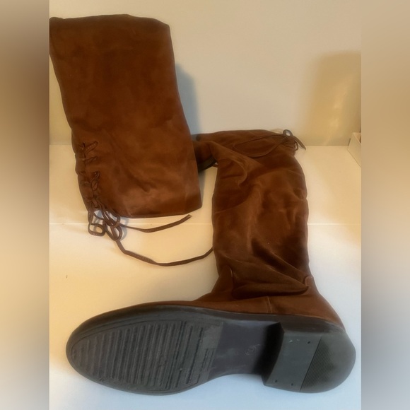 Suede Knee High Boots - Picture 3 of 3